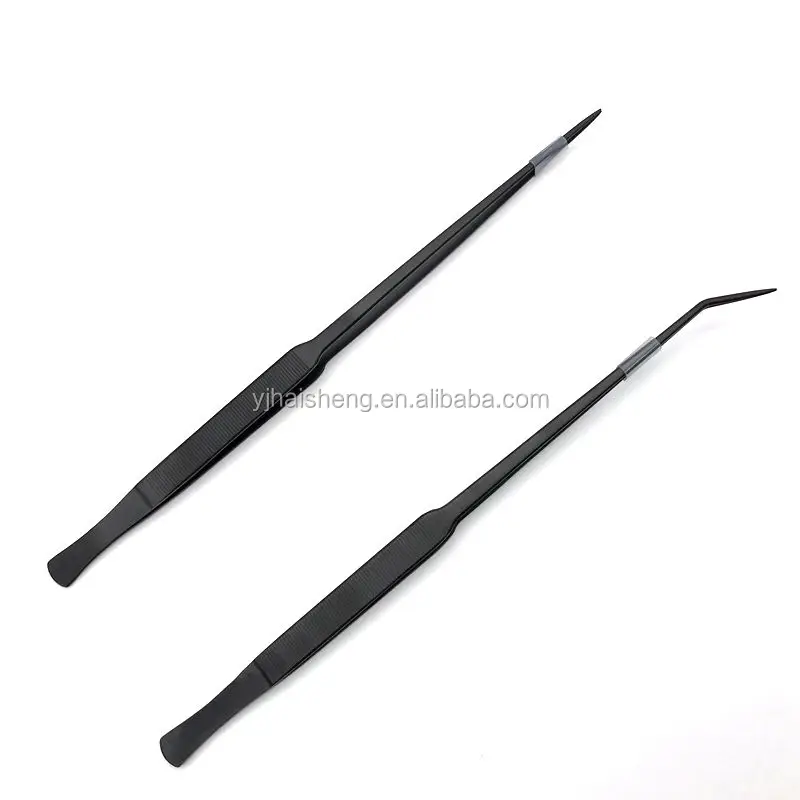 
25CM Long Stainless Steel Aquarium Tweezers With Excellent Quality 