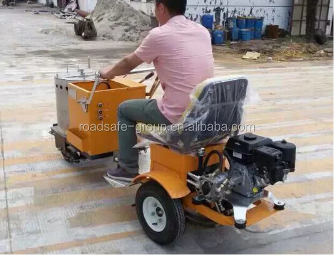 Driving type thermoplastic paint line  road marking machine
