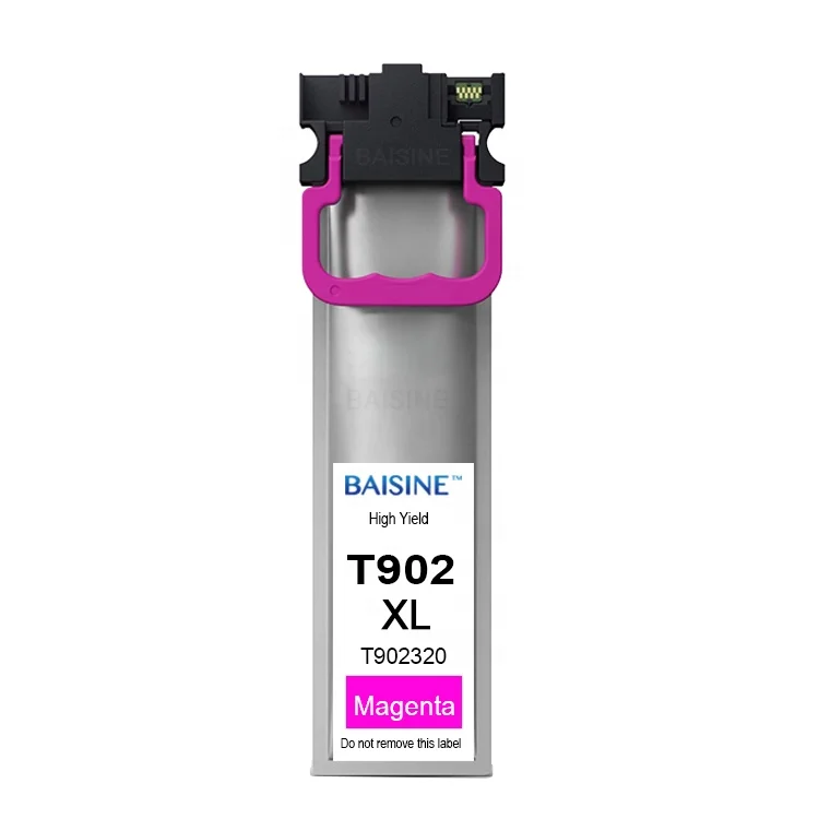 China Wholesale Baisine New Products T902XL Color Ink Cartridge T902XXL Inkjet Cartridge T902XL Ink Tank T902 with Pigment Ink