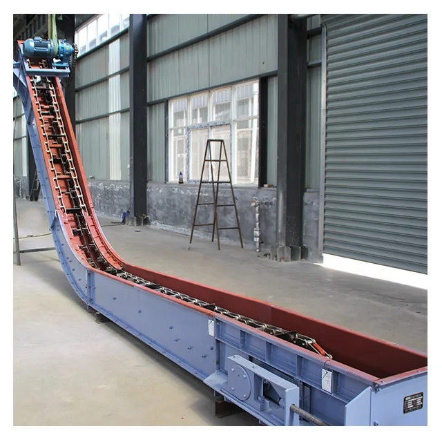 Good continuity inclined chain scraper conveyor
