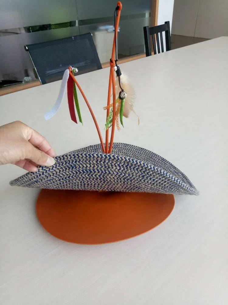 Leyou Pet new design cat scratcher toys sisal cat scratcher cat scratching mat