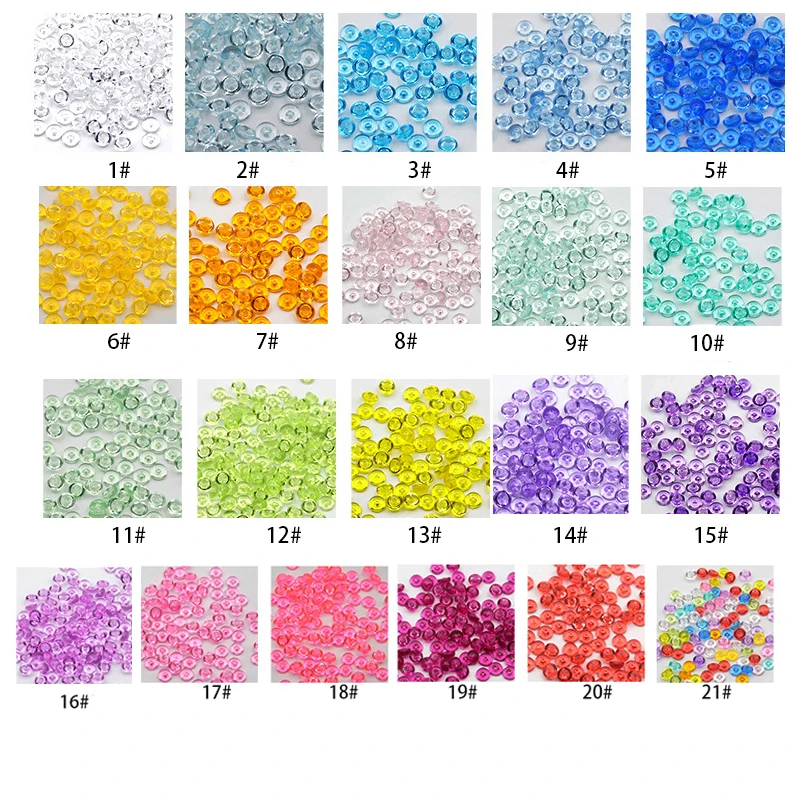 500Gg/bag DIY Fishbowl Beads for Slime