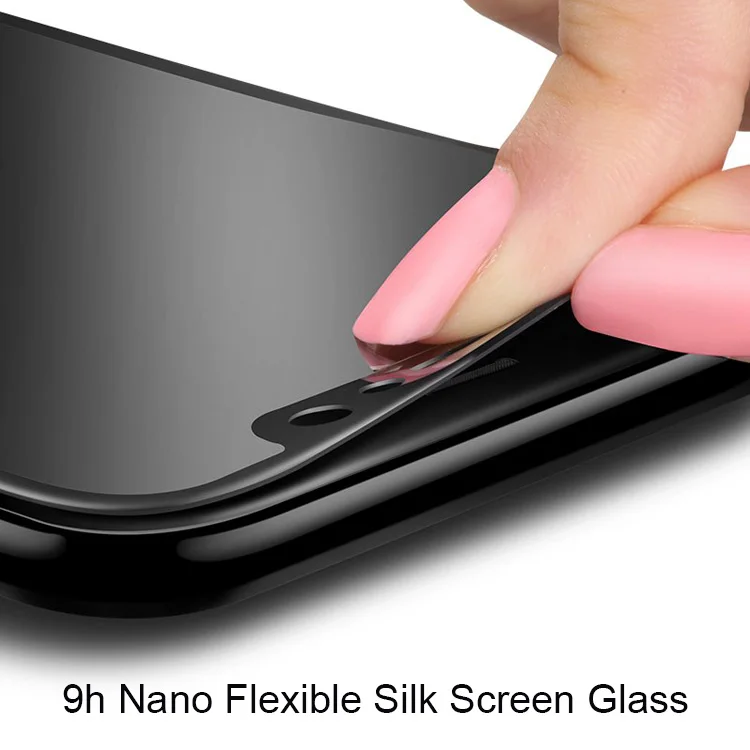 Экран Saver плёнки Поставщика 9 H 3D 4D 5D крышка Nano Гибкая закаленное стекло для iPhone X 8 экран протектор