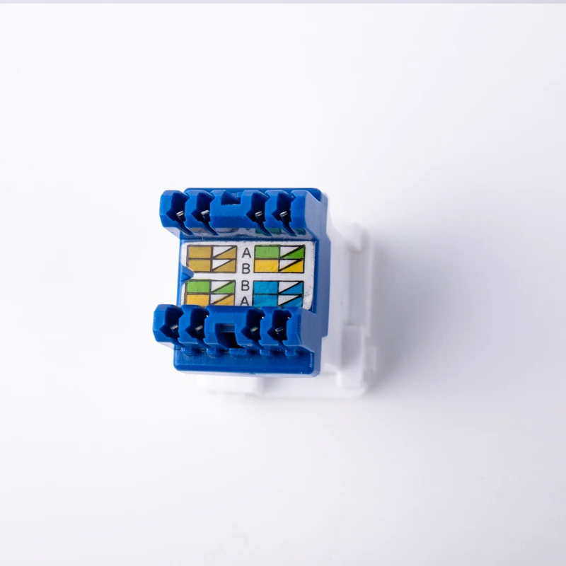 Aipeng rj45 8P8C 180 градусов cat5e cat6 cat6a utp неэкранированный разъем ethernet keystone jack