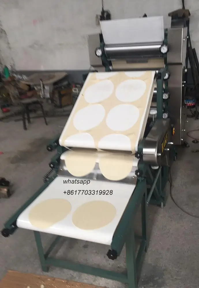 Flour tortilla flatbread Mexican Pita Roti Prata Bread chapati making Machine