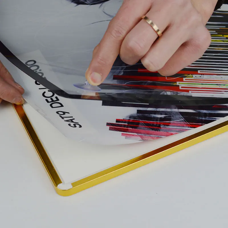 Flexible poster frame large photo frame 18x24 poster frame