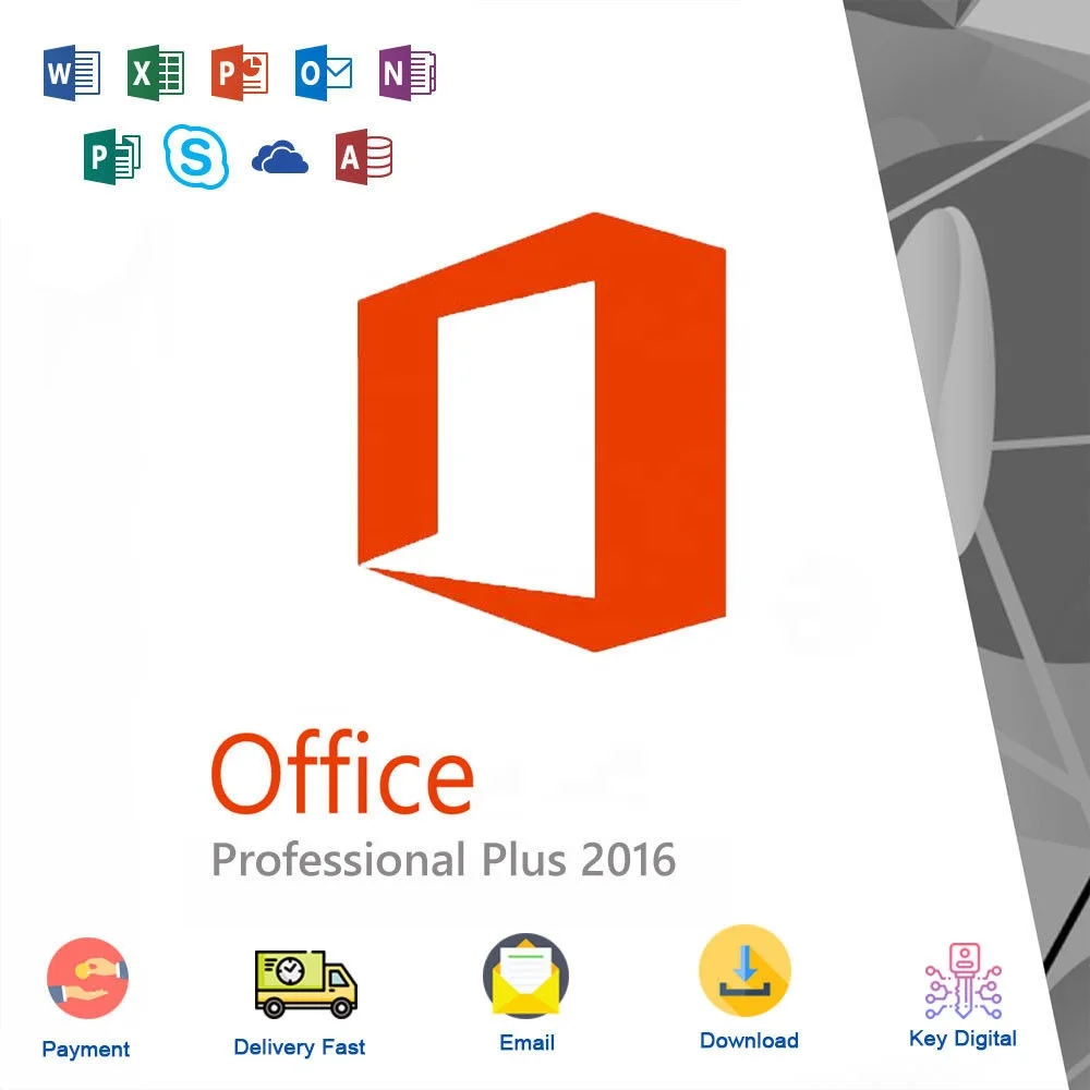 Microsoft Office 2016 Pro Plus key/ License/ Product key Code activated online download office 2016 pro plus software