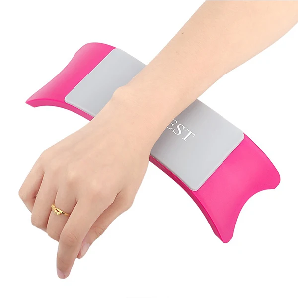 SZ074 ABS silicon soft washable nail art arm rest nail pillow for salon Arm Rest Pillow