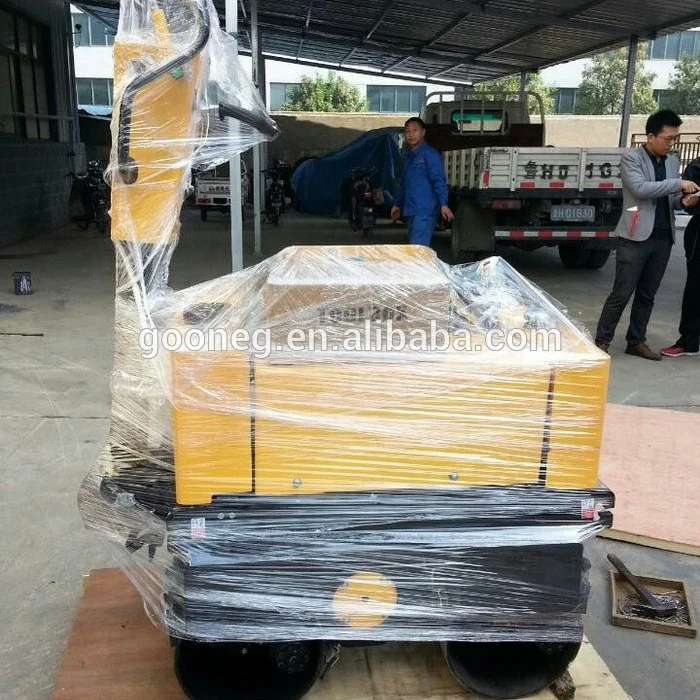 0.3 kg Construction Machine Diesel Single Double Drum Mini Road Roller For Sale Compactor