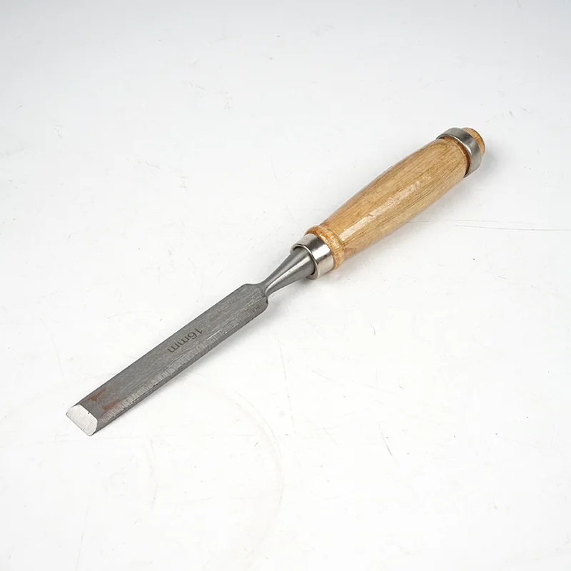 
4pcs CRV60 of four German-style woodworking wood handle firmer chisel 