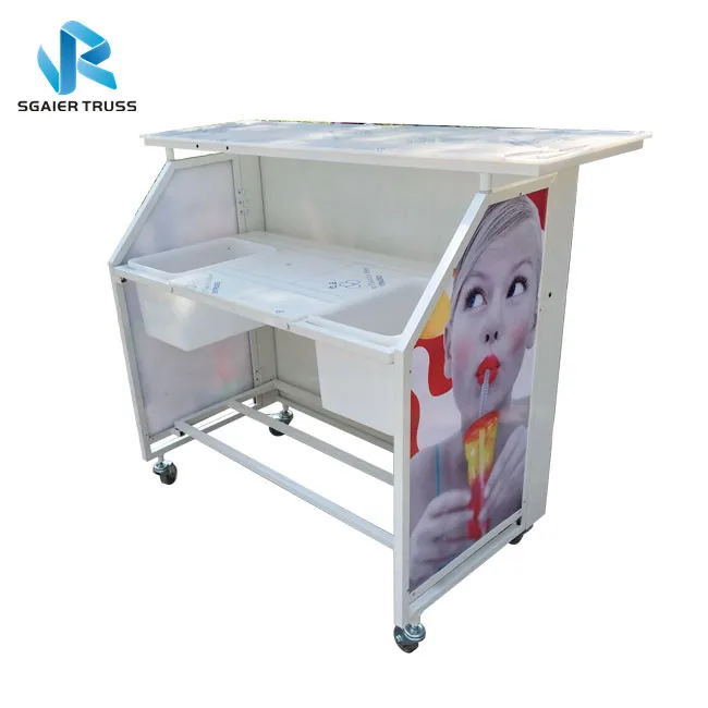 Customized Mobile Portable folding bar Fashion Folding Portable Bar