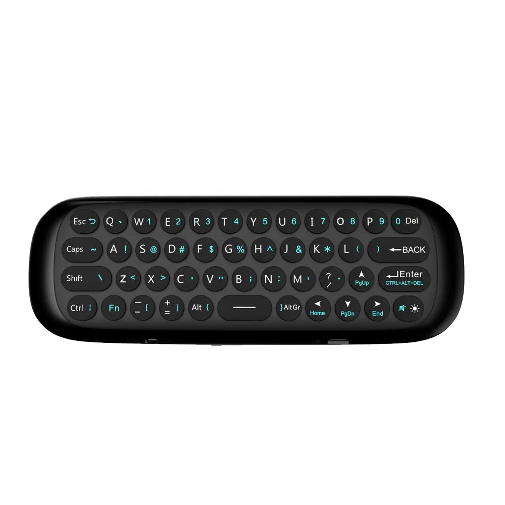 Новый оригинальный W1 клавиатура мышь беспроводная Air Mouse платный мини-пульт дистанционного управления для Android TV Box