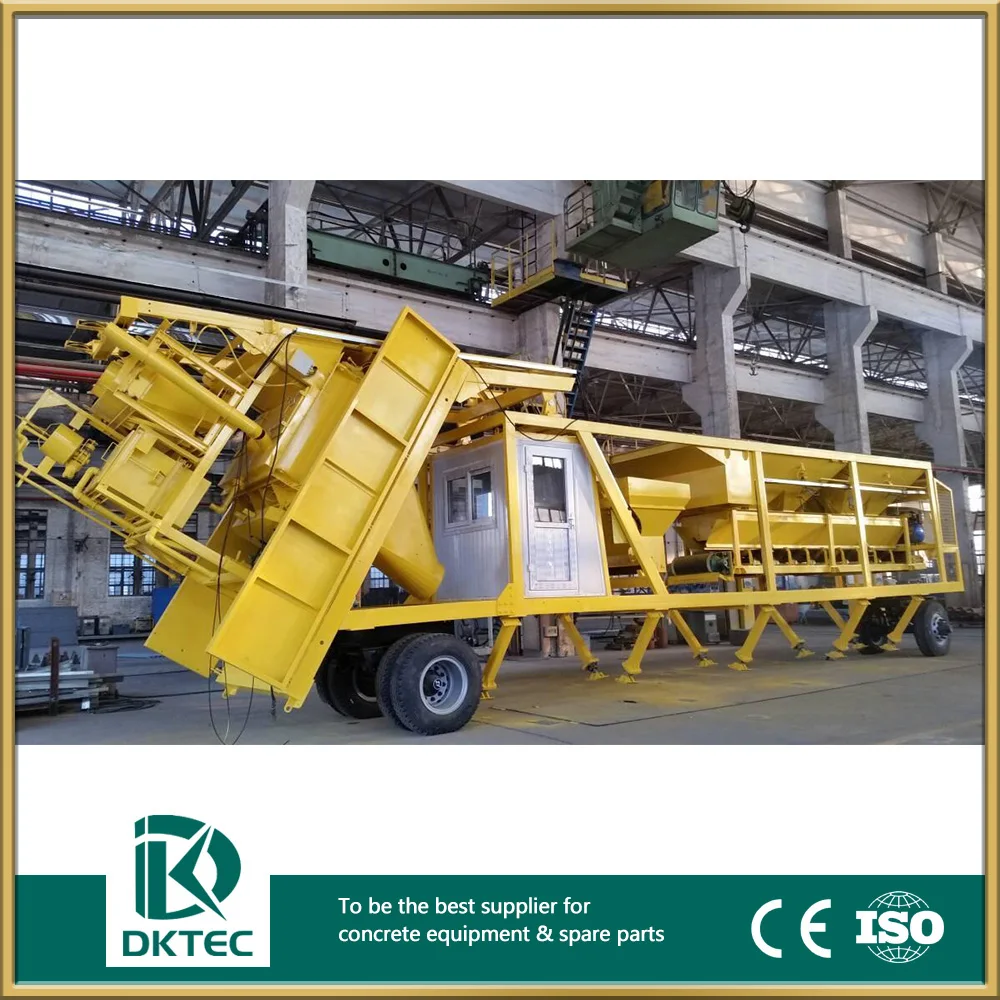 small scale portable precast concrete batch plant