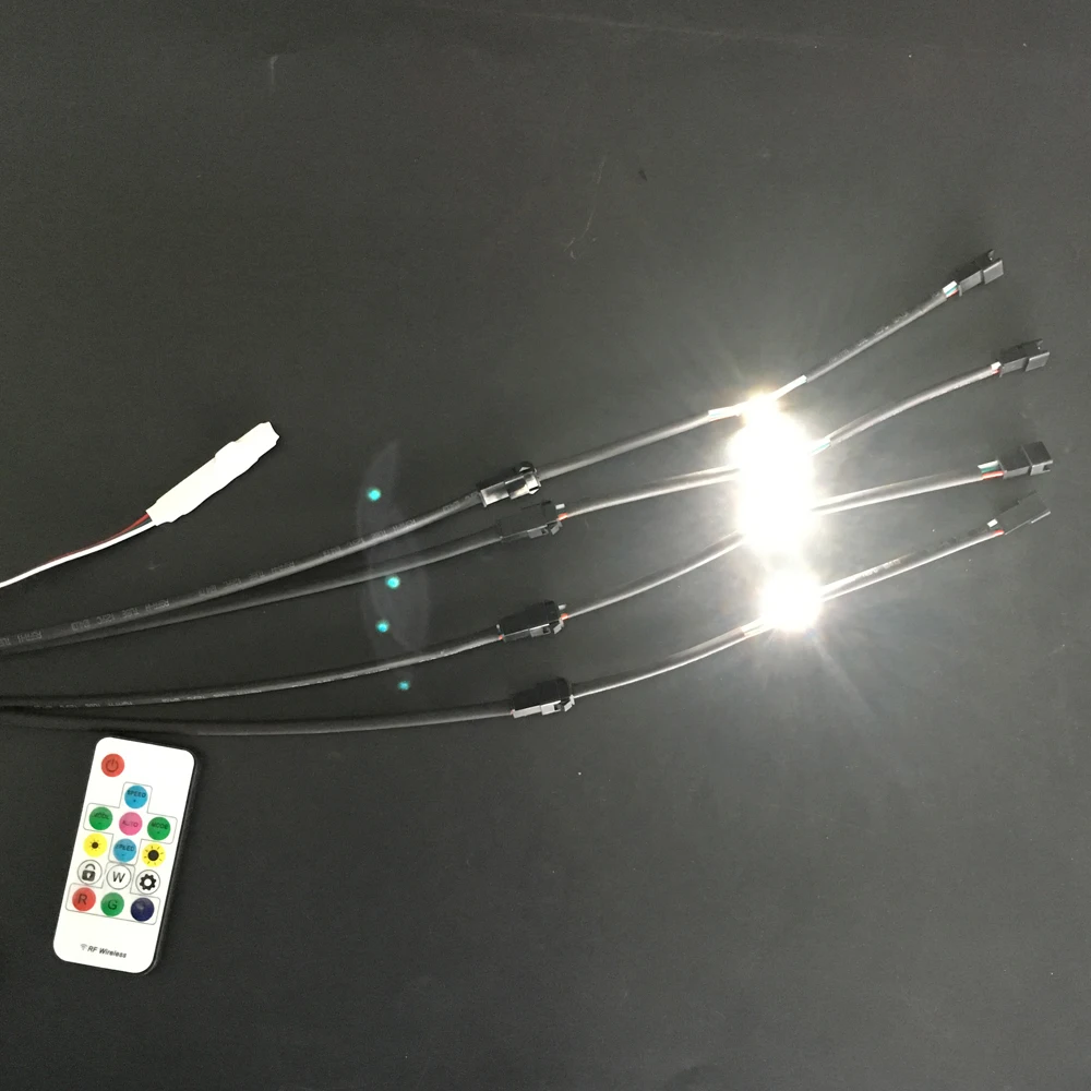 DC12V misun авто drl гибкий мягкий DRL свет