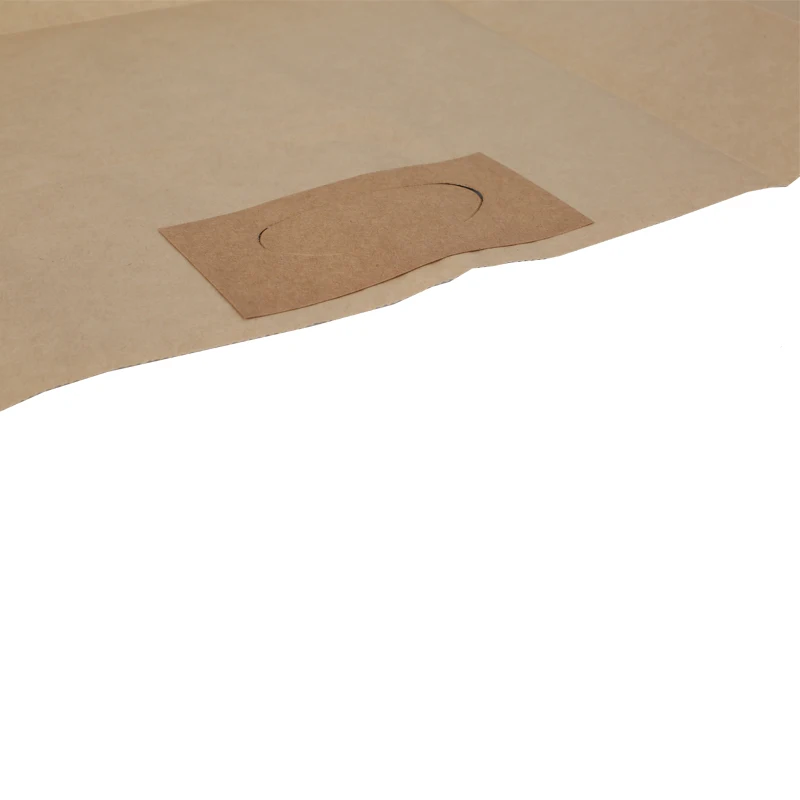 
customized printing and size 80 gsm brown kraft paper takeaway food bag 