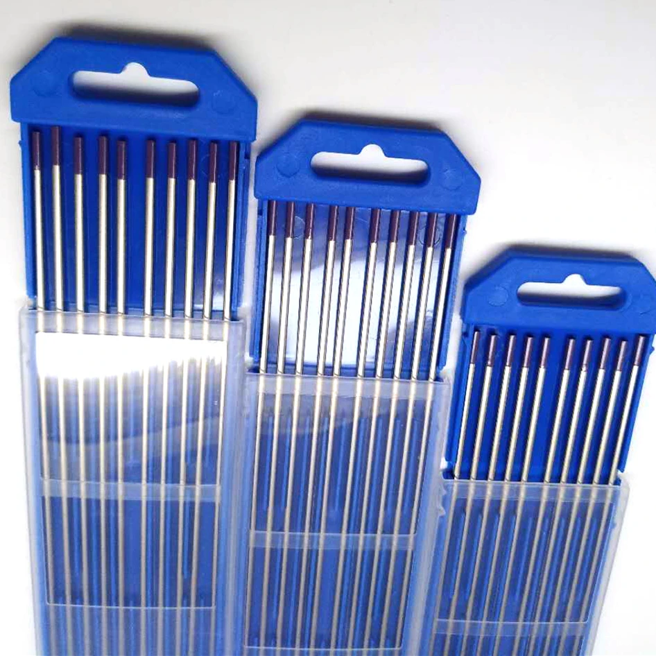 Argon Welding Tungsten Needle 2.4mm x 175mm (Purple, E3)10Pcs / Pack For Welding Machine