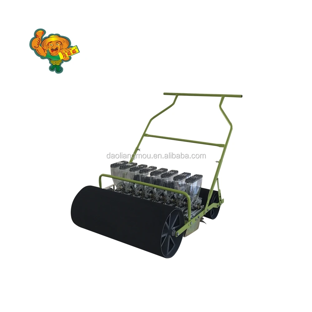 6 ряд ручной Овощной садовый плантатор с высокой точностью jang сеялки ролики