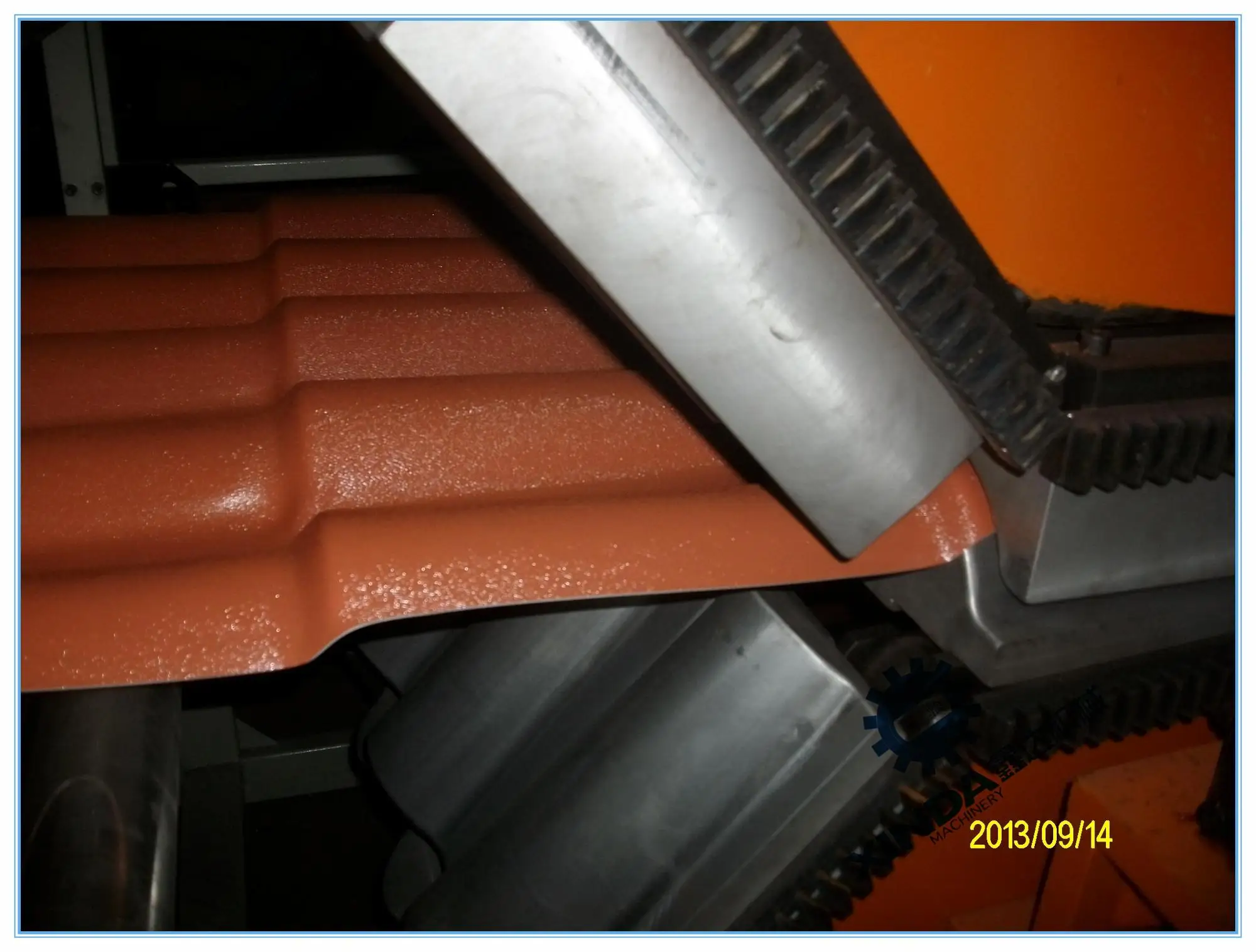 Высококачественное оборудование для экструдирования глазурованной плитки из ПВХ с сертификатом CE