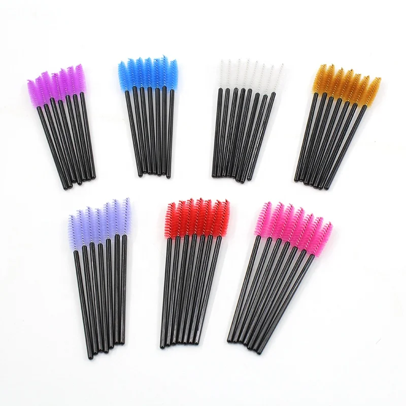 
Wholesale Brush For Eyelash Eyelash Applicator Tool, Customized Logo Disposable Eyelash Mascara Brushes Wands, Lash Applicator 