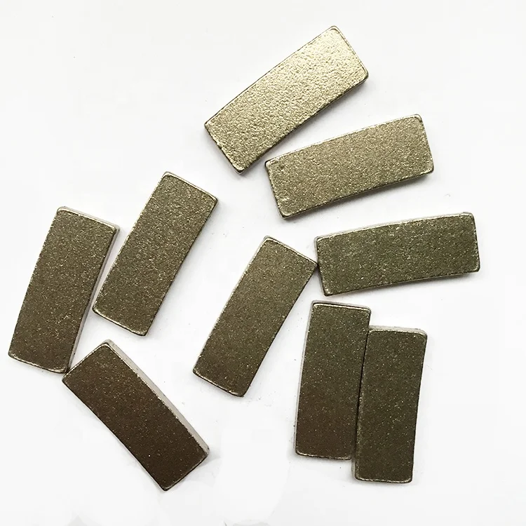 Indonesia sandstone andesite lava stone long life diamond segment for cutting hard stone