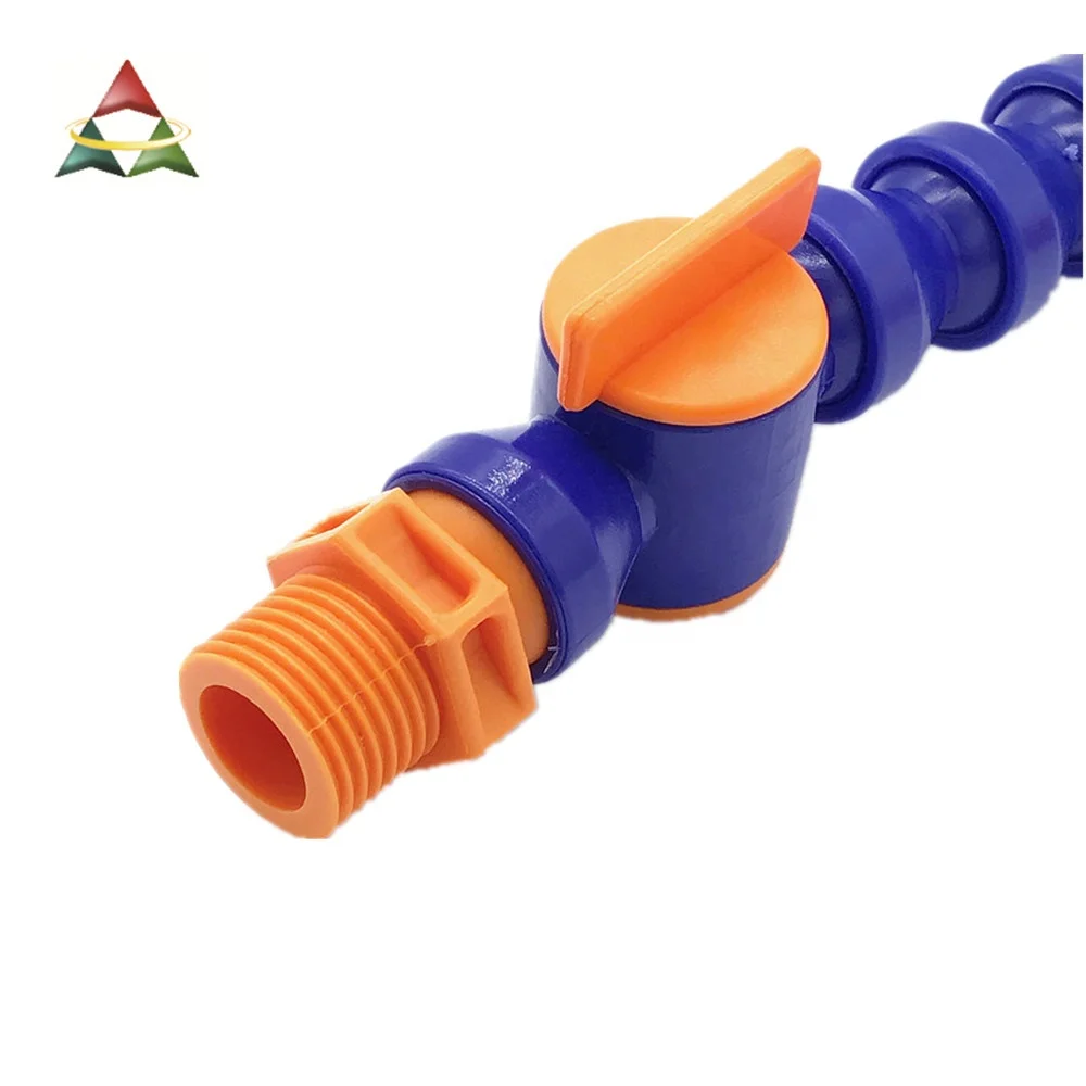 Round And Flat Nozzle Plastic Coolant Tube Hose