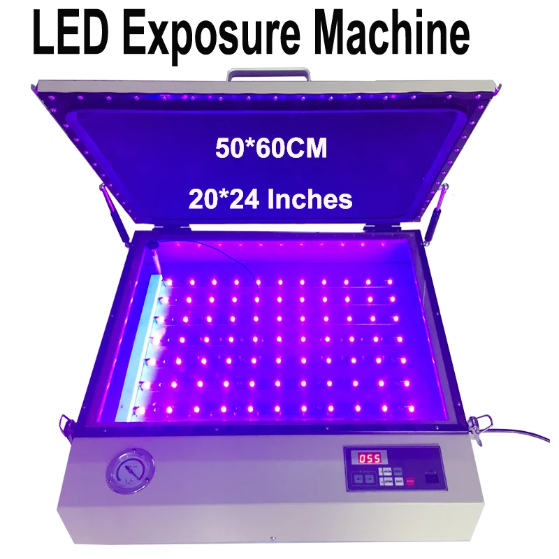 
MD5060LED UV LED exposurer system,plate exposurer unit for screen printing with vacuum,LED UV exposing machine 