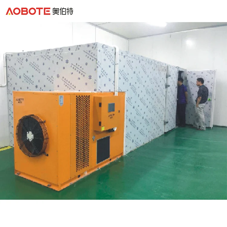 Industrial air source dryer heat pump bean paddy drying machine