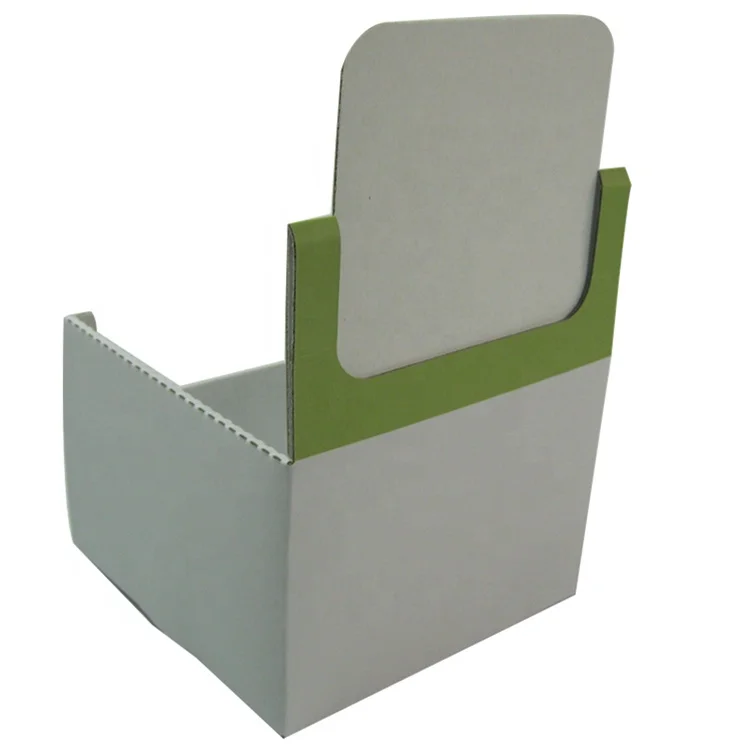 Cardboard Recyclable Kraft Paper Counter Stand Candle Display Box