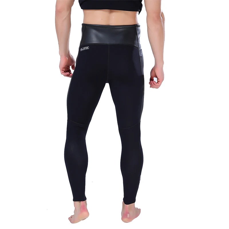 2mm CR neoprene high waist super elastic rash guard Racing Long Swim surf Pants