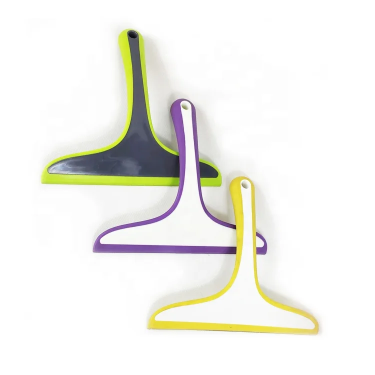 Hort Handle Glass Wiper with High Quality Rubber Squegee for Cleaning Window