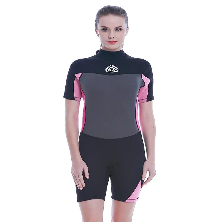 
Manufacturer High Quality One Piece Neoprene Women Wetsuit with Custom Logo 