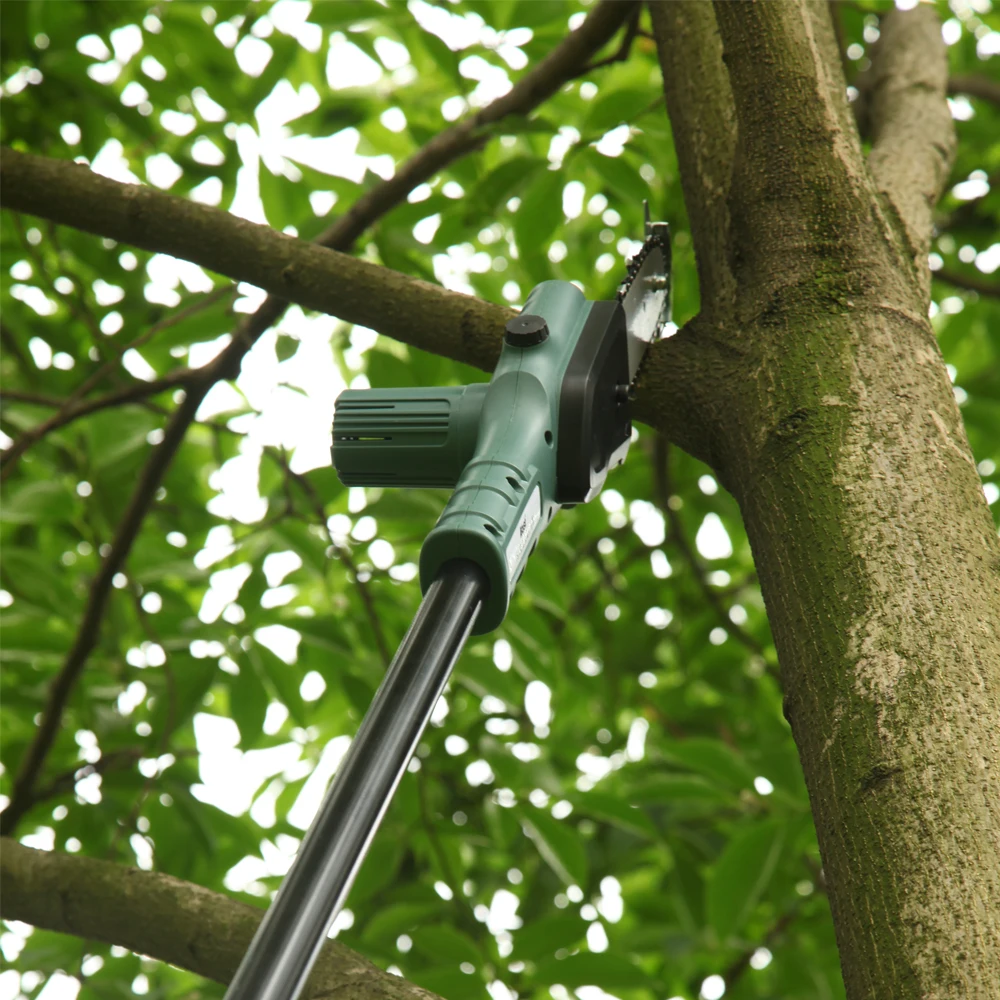 
18V Height Adjustable Handles pole chainsaw For Tree Branches 