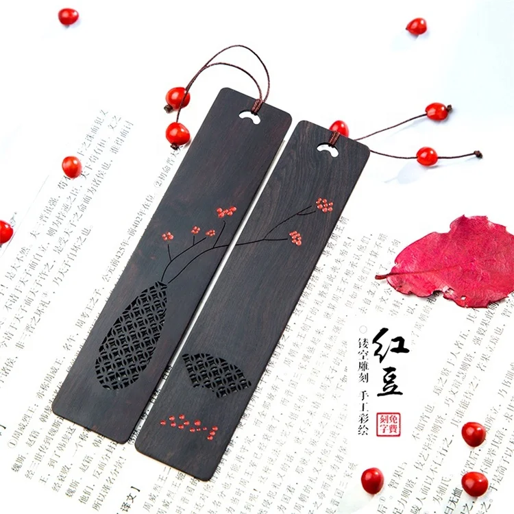 Лидер продаж, деревянная Закладка с логотипом на заказ