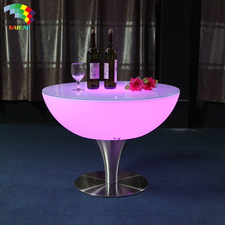 
Manufacturer Led outdoor Furniture Nightclub Modern RGB 16 colors Led Table . 