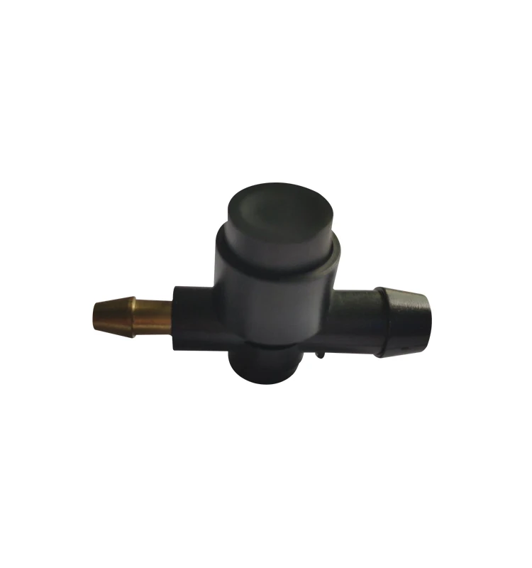 
High quality plastic air release valve with push button for medical 