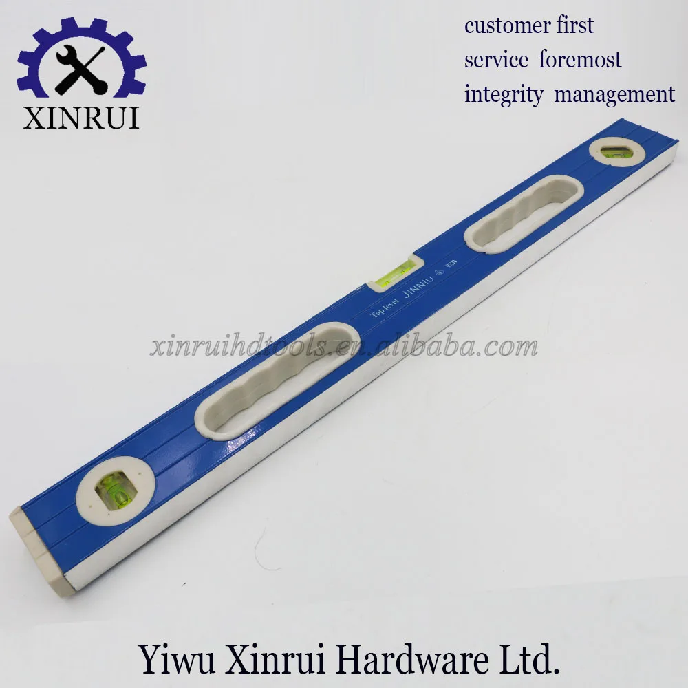 Дешевый синий спиртовой уровень из алюминиевого сплава