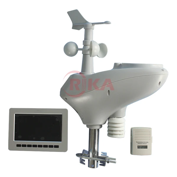 Рика RK900-05 Горячая продажа профессиональный цвет WiFi беспроводной метеостанции с приложениями