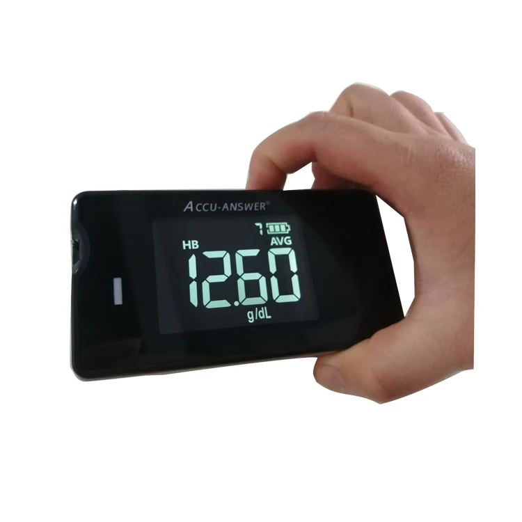 
Professional Portable Test Blood HB Cheap Hemoglobin Meter Uric Acid and Total cholesterol testing machine 