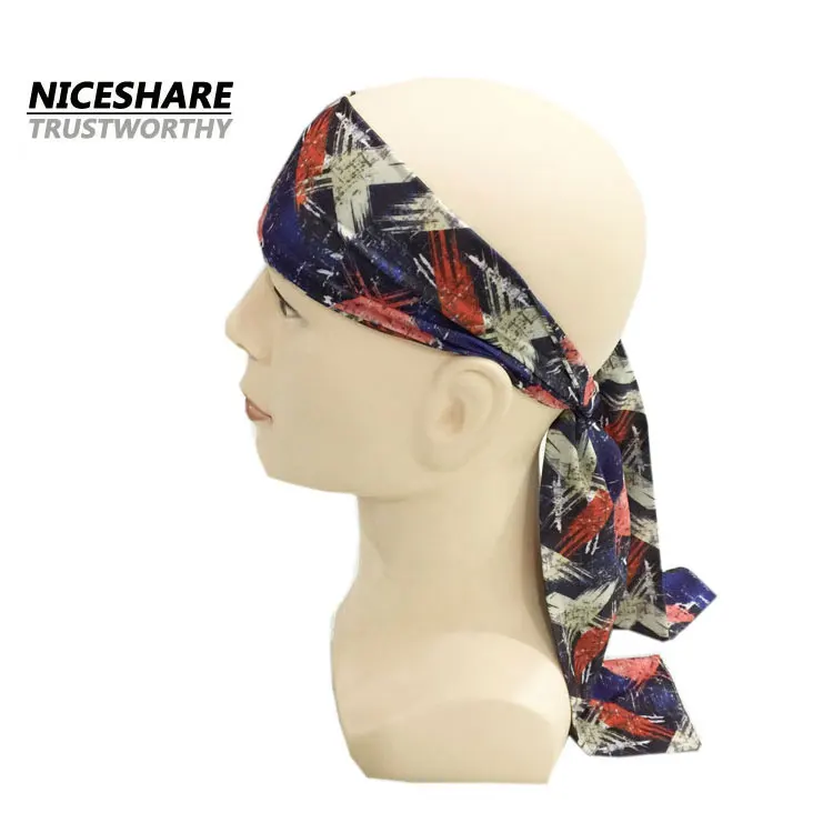 Custom Any LOGO Size Headband Outdoor Elastic Sports Headband For Men And Women
