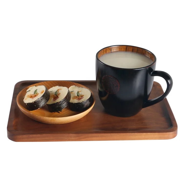 Classic Japanese Jujube Wood Handcraft  Tea Cup 300 ml Coffee Mug