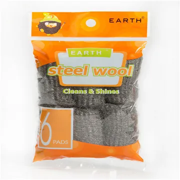 Wholesale china 0000 steel wool roll scrubber scourer stainless bulk kitchen steel wool for dishes