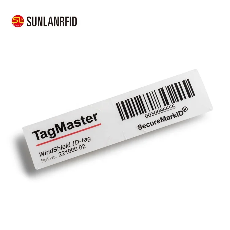 пассивный междугородние стикер тег ALN-9654 H3 UHF RFID ветровое стекло бирка для транспортных средств доступа и управления