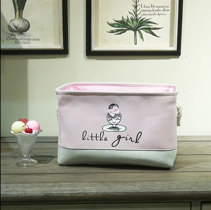 INS Creative Toy Nursery Storage Basket Set Girl Ballerina