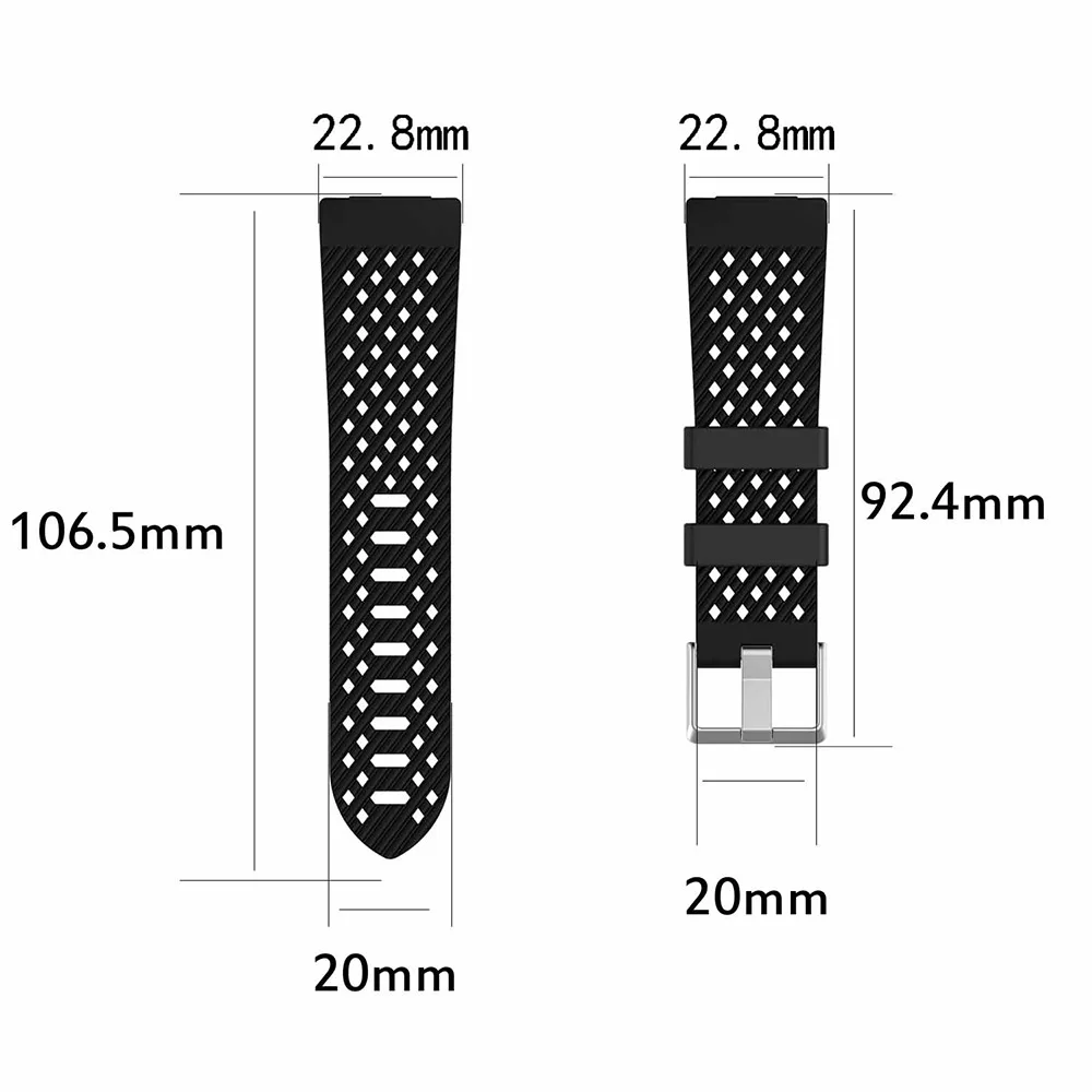  Силиконовый ремешок для Fitbit Versa/Versa lite Edition часы мужчин и женщин