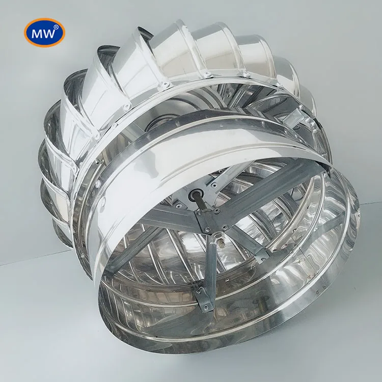 200/300mm Industrial roof exhaust centrifugal fans ventilation without power for warehouse