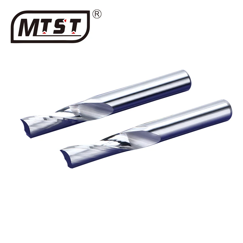 
6mm cutting aluminium alloy doors aluminium profiles Single flute tungsten carbide steel milling cutters drilling bit 