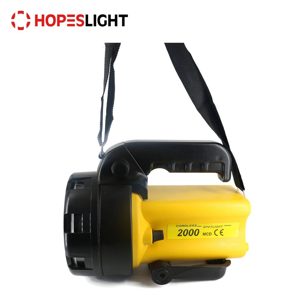 
Powerful Handheld Long-range Rechargeable Rescue Spotlight Search Light LED Searchlight 