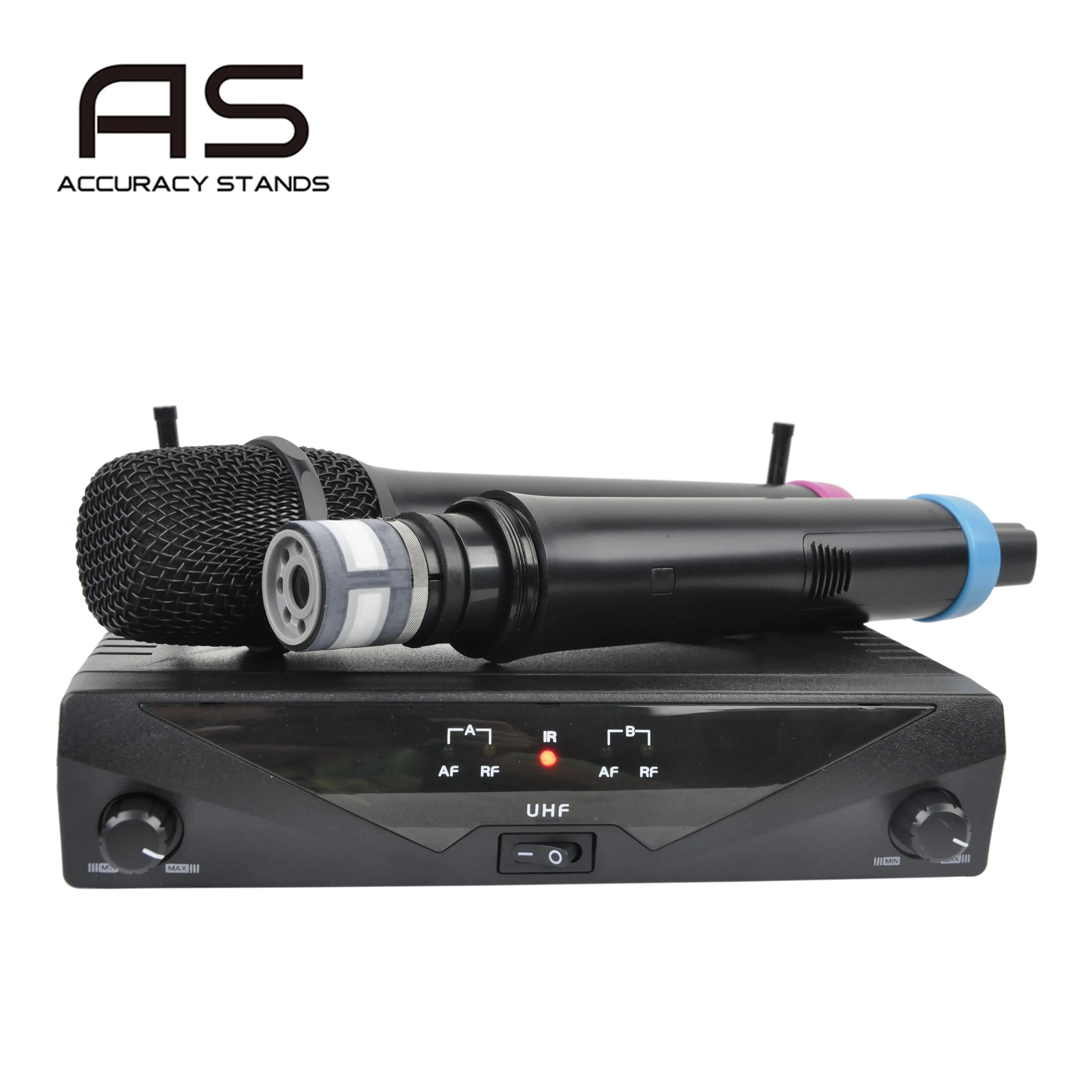 Accuracy Pro Audio UHF-271 Professional UHF Wireless Handheld Microphone For Stage And Karaoke Mic