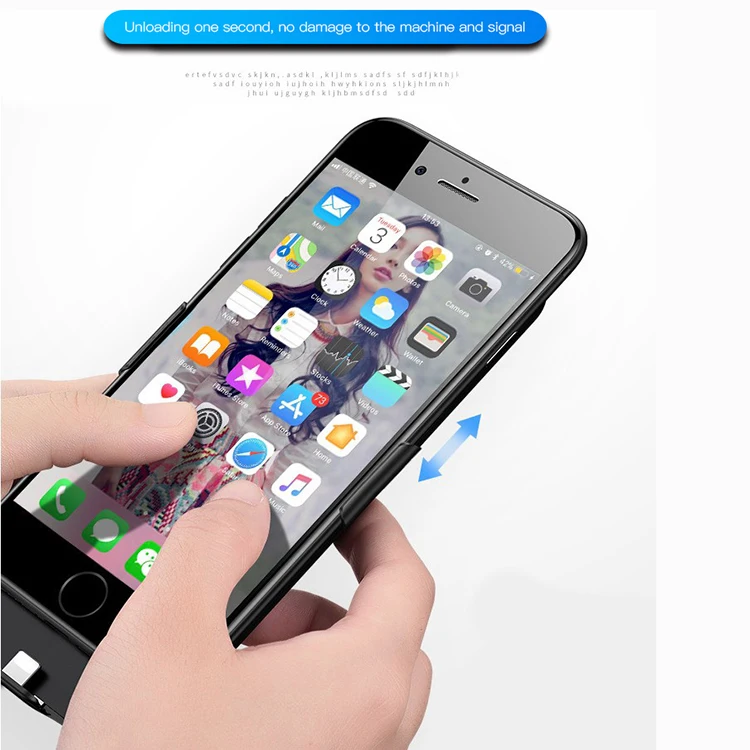 Phone Battery Case 4000Mah Portable Powerbank Charger For Iphone Xr