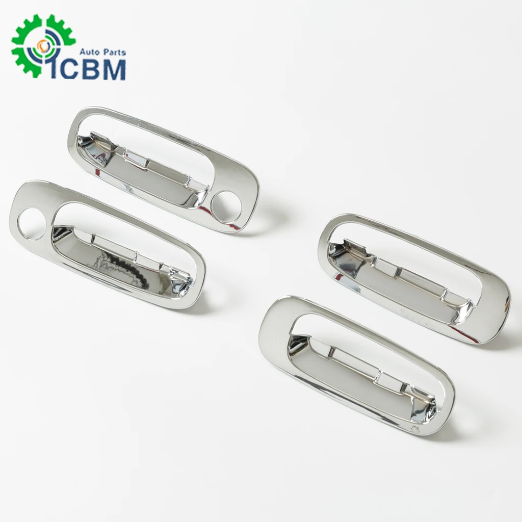 Car Exterior Accessories ABS material Chrome car door handle cover plates For Ipsum 1996-1998